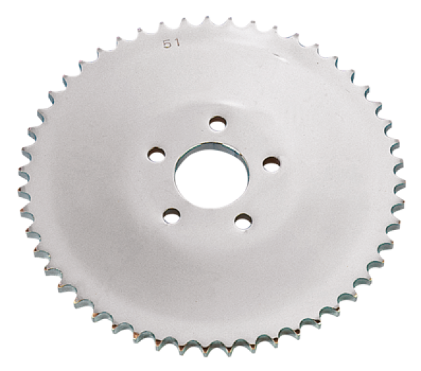 CHROME PLATED SOLID REAR SPROCKETS